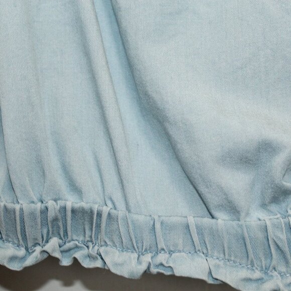 Jane and Delancey Light Blue Tie Strap Tank Top Size Small - Picture 7 of 9